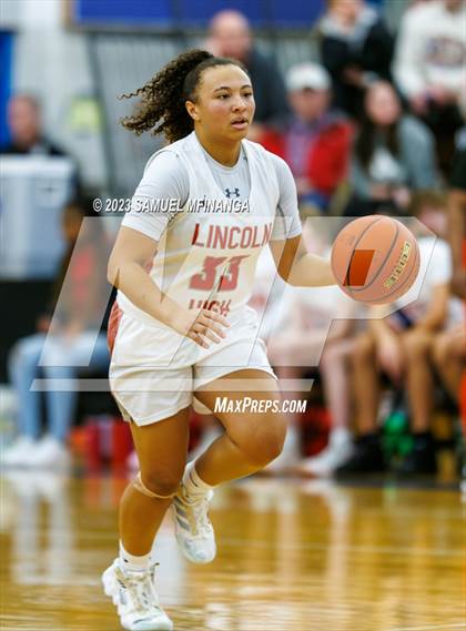 Thumbnail 2 in Lincoln Northeast vs. Lincoln High (HAC Tournament Final) photogallery.