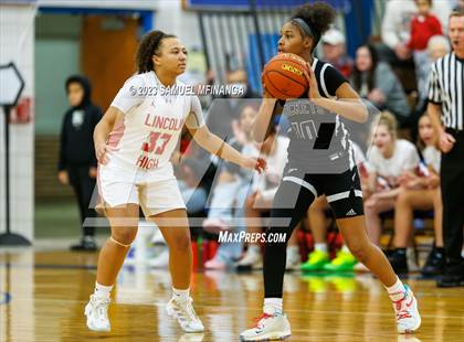 Thumbnail 2 in Lincoln Northeast vs. Lincoln High (HAC Tournament Final) photogallery.