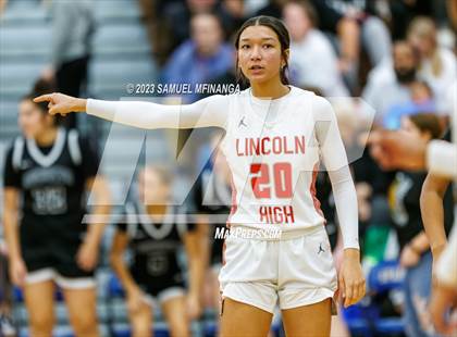 Thumbnail 1 in Lincoln Northeast vs. Lincoln High (HAC Tournament Final) photogallery.