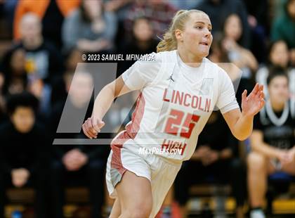 Thumbnail 1 in Lincoln Northeast vs. Lincoln High (HAC Tournament Final) photogallery.