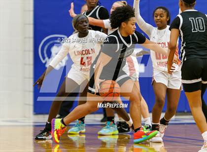 Thumbnail 2 in Lincoln Northeast vs. Lincoln High (HAC Tournament Final) photogallery.
