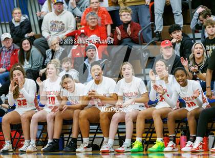 Thumbnail 3 in Lincoln Northeast vs. Lincoln High (HAC Tournament Final) photogallery.