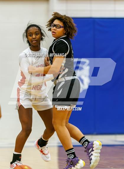 Thumbnail 2 in Lincoln Northeast vs. Lincoln High (HAC Tournament Final) photogallery.