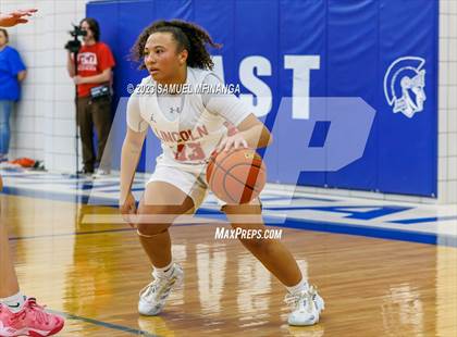 Thumbnail 2 in Lincoln Northeast vs. Lincoln High (HAC Tournament Final) photogallery.