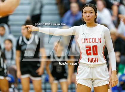 Thumbnail 3 in Lincoln Northeast vs. Lincoln High (HAC Tournament Final) photogallery.