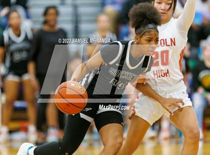 Thumbnail 2 in Lincoln Northeast vs. Lincoln High (HAC Tournament Final) photogallery.