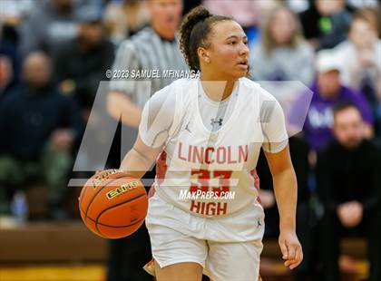 Thumbnail 3 in Lincoln Northeast vs. Lincoln High (HAC Tournament Final) photogallery.