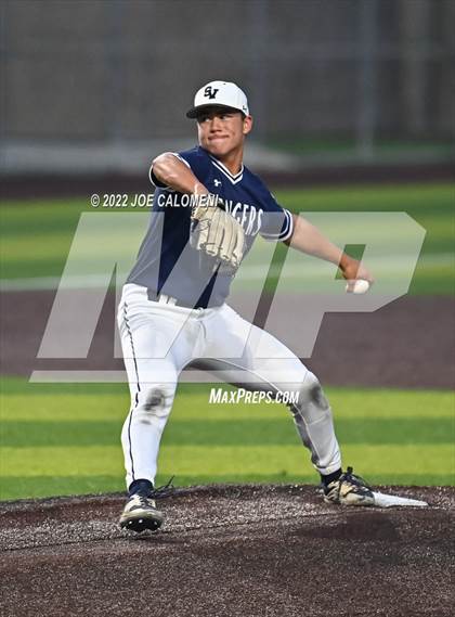 Thumbnail 2 in Reagan [Ronald] vs Smithson Valley (UIL 6A Region 4 Baseball Quarterfinal) photogallery.