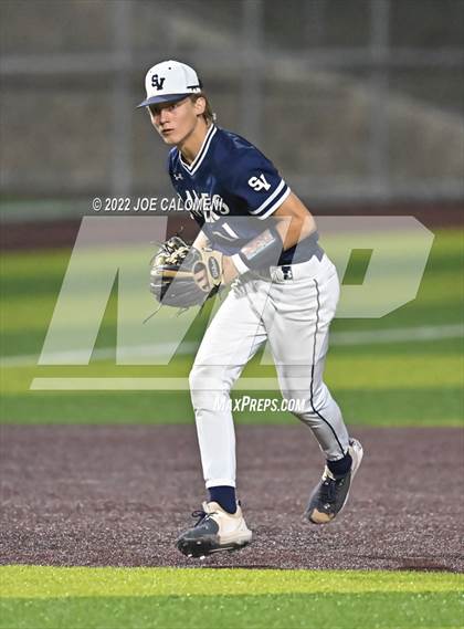 Thumbnail 2 in Reagan [Ronald] vs Smithson Valley (UIL 6A Region 4 Baseball Quarterfinal) photogallery.