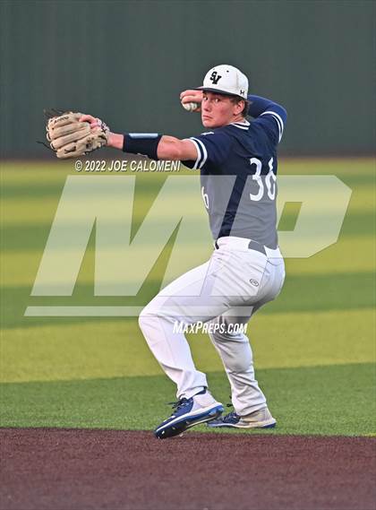 Thumbnail 2 in Reagan [Ronald] vs Smithson Valley (UIL 6A Region 4 Baseball Quarterfinal) photogallery.
