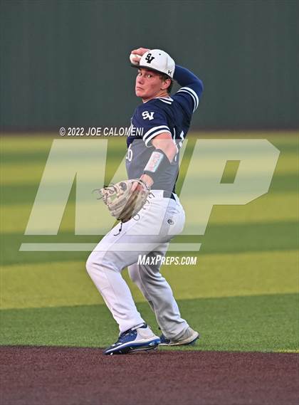 Thumbnail 1 in Reagan [Ronald] vs Smithson Valley (UIL 6A Region 4 Baseball Quarterfinal) photogallery.