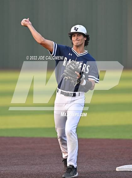 Thumbnail 1 in Reagan [Ronald] vs Smithson Valley (UIL 6A Region 4 Baseball Quarterfinal) photogallery.