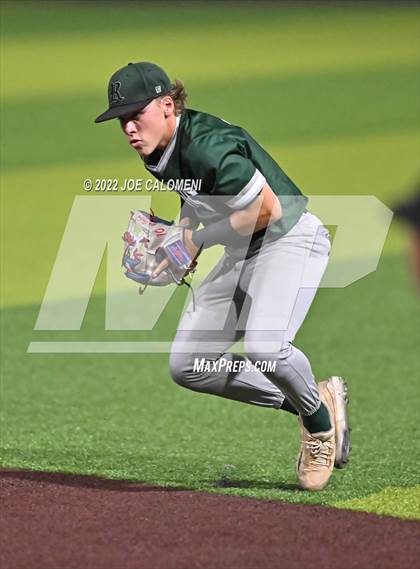 Thumbnail 1 in Reagan [Ronald] vs Smithson Valley (UIL 6A Region 4 Baseball Quarterfinal) photogallery.