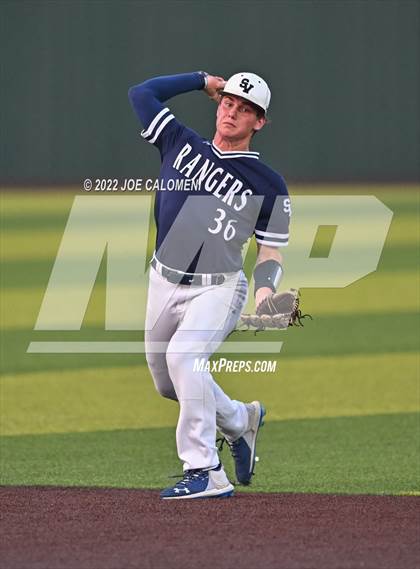 Thumbnail 3 in Reagan [Ronald] vs Smithson Valley (UIL 6A Region 4 Baseball Quarterfinal) photogallery.