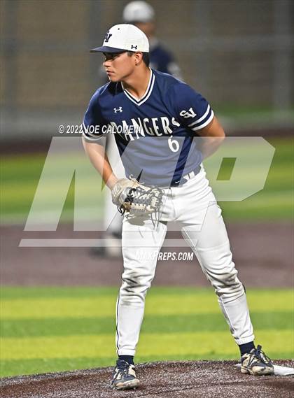 Thumbnail 2 in Reagan [Ronald] vs Smithson Valley (UIL 6A Region 4 Baseball Quarterfinal) photogallery.