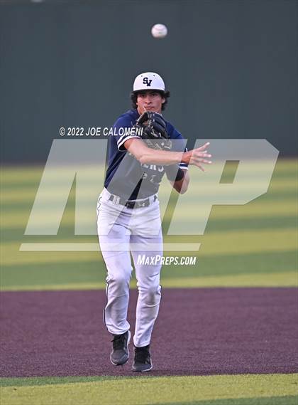 Thumbnail 3 in Reagan [Ronald] vs Smithson Valley (UIL 6A Region 4 Baseball Quarterfinal) photogallery.