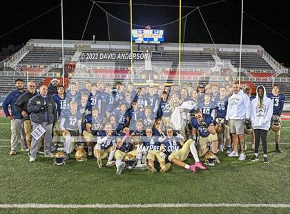 Thumbnail 2 in Bayport-Blue Point vs. Shoreham-Wading River (Section XI Division IV Final) photogallery.