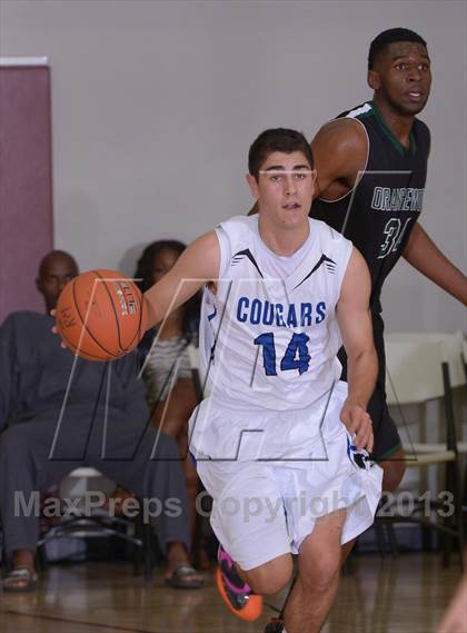 Thumbnail 1 in Orangewood Academy vs Capital Christian (MaxPreps Holiday Classic) photogallery.