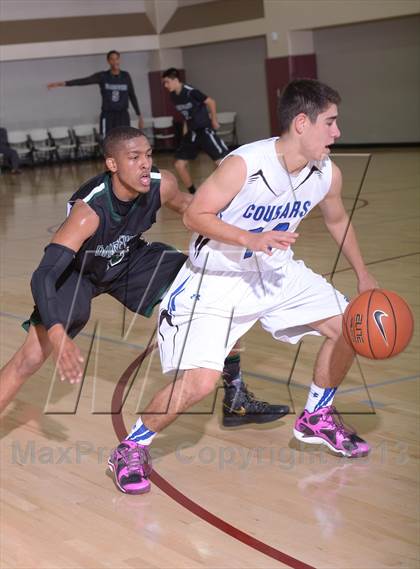 Thumbnail 2 in Orangewood Academy vs Capital Christian (MaxPreps Holiday Classic) photogallery.
