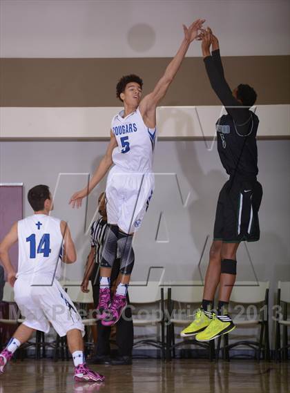 Thumbnail 3 in Orangewood Academy vs Capital Christian (MaxPreps Holiday Classic) photogallery.