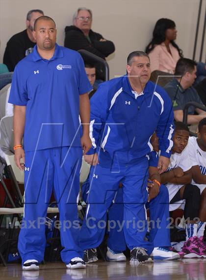 Thumbnail 2 in Orangewood Academy vs Capital Christian (MaxPreps Holiday Classic) photogallery.