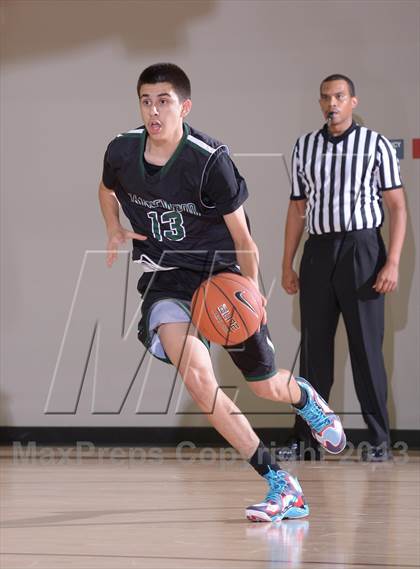 Thumbnail 2 in Orangewood Academy vs Capital Christian (MaxPreps Holiday Classic) photogallery.