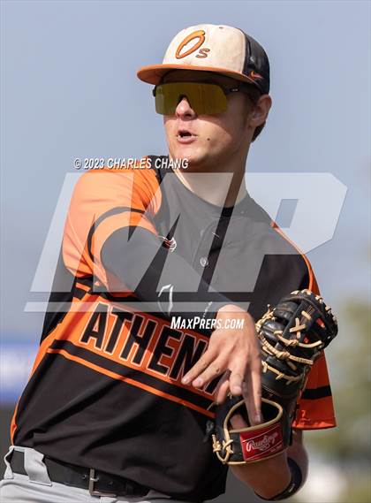 Thumbnail 1 in Athenian vs St. Vincent de Paul (CIF NCS Division 5 Semifinal) photogallery.