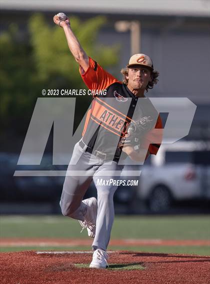 Thumbnail 1 in Athenian vs St. Vincent de Paul (CIF NCS Division 5 Semifinal) photogallery.
