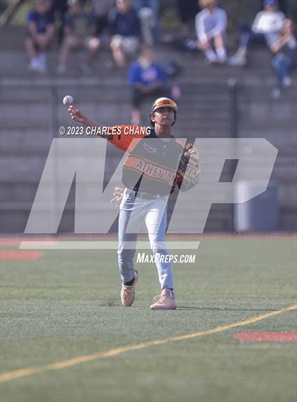 Thumbnail 1 in Athenian vs St. Vincent de Paul (CIF NCS Division 5 Semifinal) photogallery.