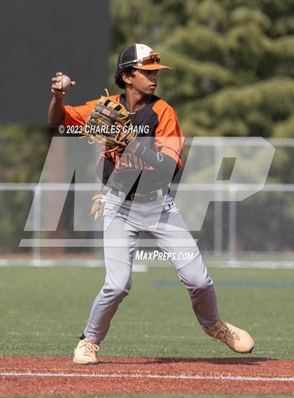 Thumbnail 2 in Athenian vs St. Vincent de Paul (CIF NCS Division 5 Semifinal) photogallery.