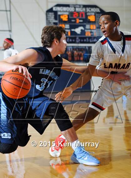 Thumbnail 2 in Lamar vs Kingwood (Insperity Holiday Classic) photogallery.