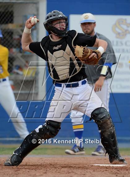 Thumbnail 2 in Sterlington @ St. Charles Catholic (LHSAA 2A 2nd Round Playoff G2) photogallery.