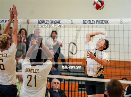 Thumbnail 1 in Moreau Catholic @ Bentley (CIF NCS D3 Semifinal) photogallery.