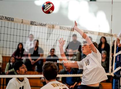 Thumbnail 3 in Moreau Catholic @ Bentley (CIF NCS D3 Semifinal) photogallery.