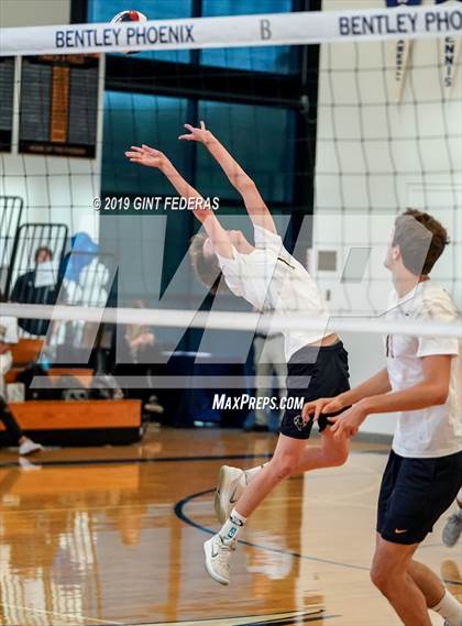 Thumbnail 3 in Moreau Catholic @ Bentley (CIF NCS D3 Semifinal) photogallery.