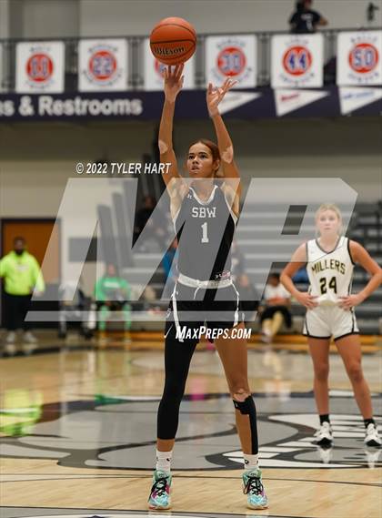 Thumbnail 3 in South Bend Washington vs. Noblesville (Sneakers for Santa Shootout) photogallery.