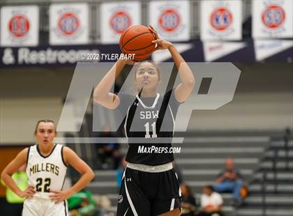 Thumbnail 3 in South Bend Washington vs. Noblesville (Sneakers for Santa Shootout) photogallery.