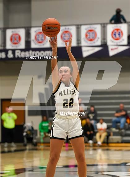 Thumbnail 3 in South Bend Washington vs. Noblesville (Sneakers for Santa Shootout) photogallery.