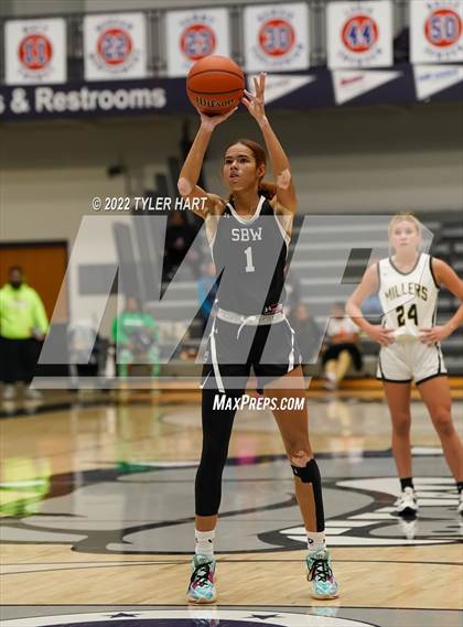 Thumbnail 2 in South Bend Washington vs. Noblesville (Sneakers for Santa Shootout) photogallery.