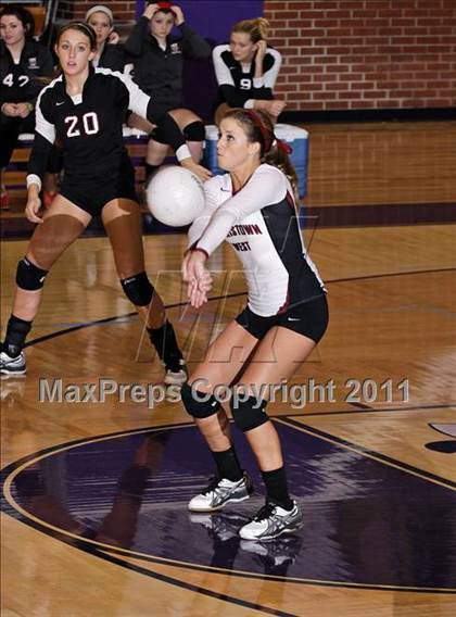 Thumbnail 2 in Morristown-Hamblen West vs Morristown-Hamblem East  (D Semifinals) photogallery.
