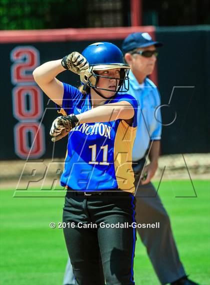 Thumbnail 3 in Princeton vs. North Stanly (NCHSAA 1A Final - Game 2) photogallery.