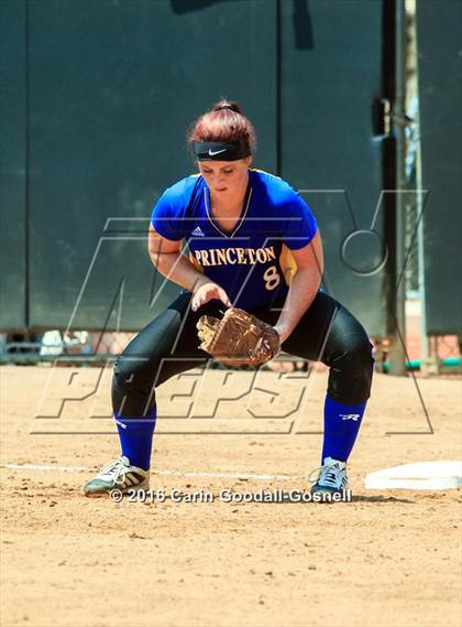 Thumbnail 3 in Princeton vs. North Stanly (NCHSAA 1A Final - Game 2) photogallery.
