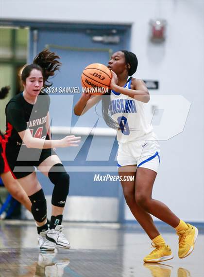 Thumbnail 2 in Harvard-Westlake vs Crenshaw (Riptide GBB Showcase) photogallery.
