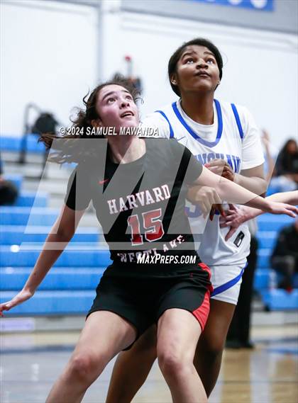 Thumbnail 1 in Harvard-Westlake vs Crenshaw (Riptide GBB Showcase) photogallery.
