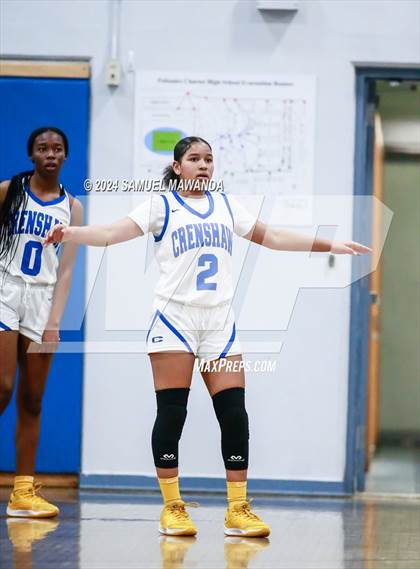Thumbnail 3 in Harvard-Westlake vs Crenshaw (Riptide GBB Showcase) photogallery.