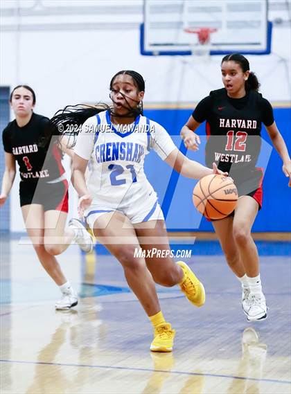 Thumbnail 2 in Harvard-Westlake vs Crenshaw (Riptide GBB Showcase) photogallery.