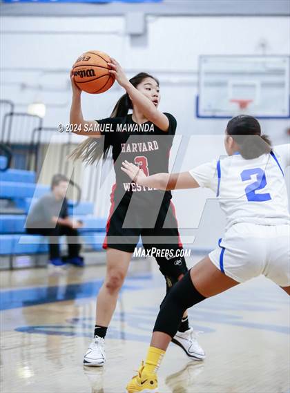 Thumbnail 1 in Harvard-Westlake vs Crenshaw (Riptide GBB Showcase) photogallery.