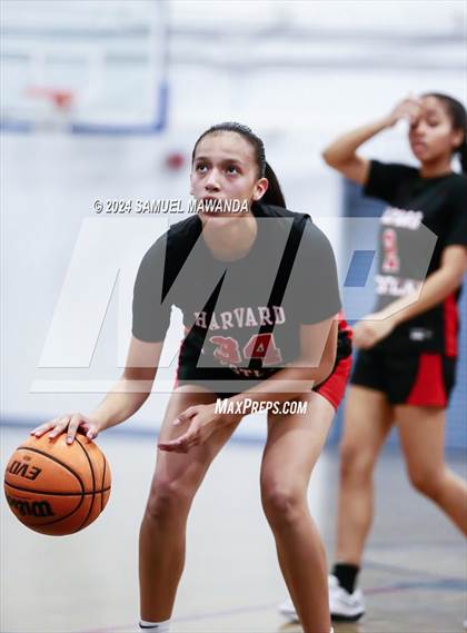 Thumbnail 3 in Harvard-Westlake vs Crenshaw (Riptide GBB Showcase) photogallery.