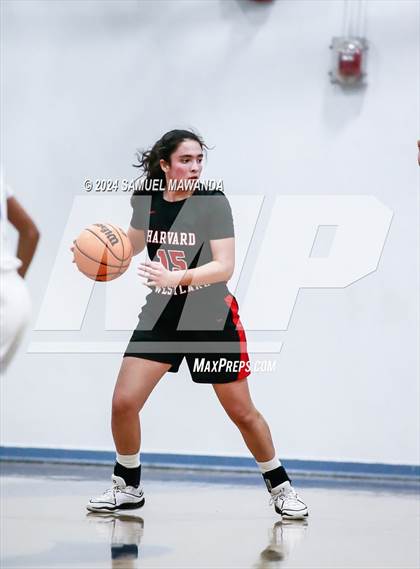 Thumbnail 2 in Harvard-Westlake vs Crenshaw (Riptide GBB Showcase) photogallery.