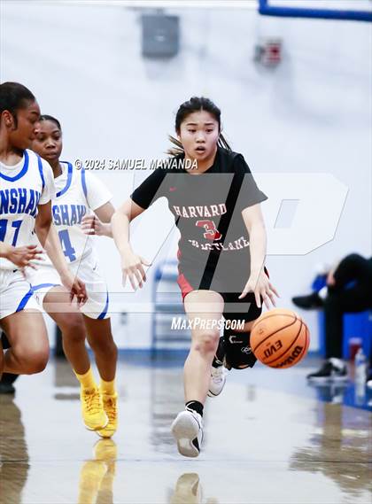 Thumbnail 1 in Harvard-Westlake vs Crenshaw (Riptide GBB Showcase) photogallery.